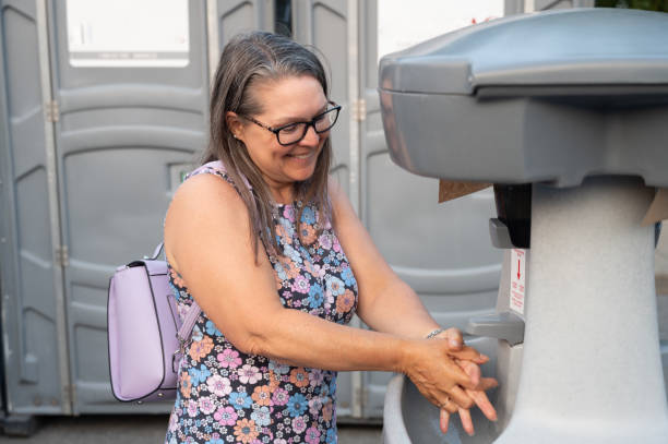 Best Portable restroom trailer rental  in Mounds, OK
